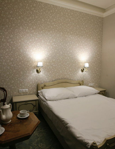 Zdjęcie przedstawia wnętrze apartamentu Barok de Lux w Kamienicy w Białymstoku